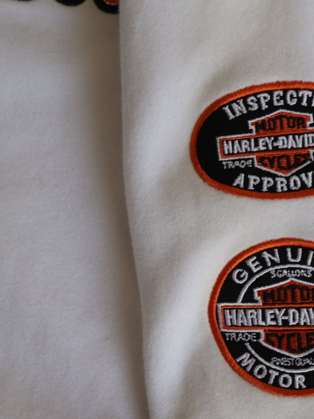 Harley Davidson Full Zip Colorblock Hoodie Women's 2X Patches Streetwear - Picture 4 of 9